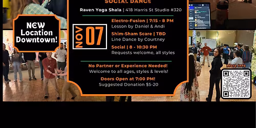 First Friday Spooky Social Dance