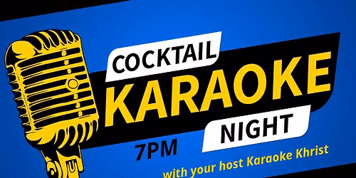 COCKTAIL KARAOKE: SHOUT AT THE DEVIL: SONGS THAT MADE YOUR PARENTS NERVOUS