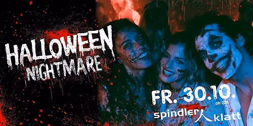 Halloween Nightmare - die Halloween Party im Spindler & Klatt