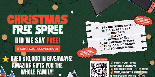 Christmas Free Spree