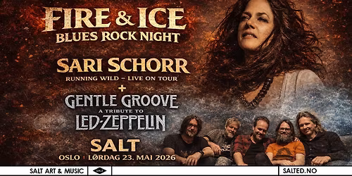 Sari Schorr \/ Gentle Groove \u2013 Fire & Ice Blues Rock Night | SALT