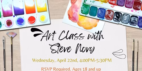 Art Class with Steve for Adults