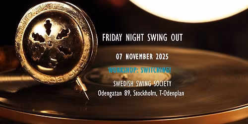 Friday Night Swing Out - 07 November 2025!