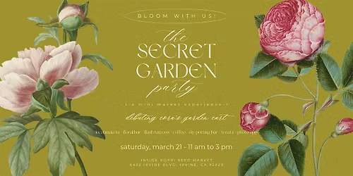 The Secret Garden Party Mini Market