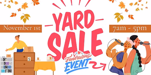 Karaoke Yard Sale Fundraiser