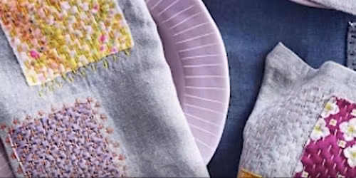 Visible Mending with Sashiko & Embroidery