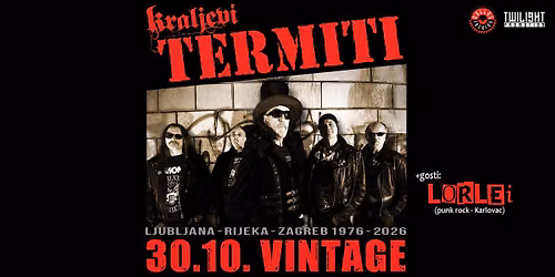 Kraljevi TERMITI + Lorelei u Zagrebu!