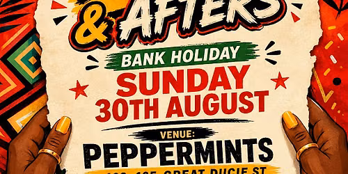 : Sunday Day Party & Afters \u2013 Bank Holiday Special | DGD Wild