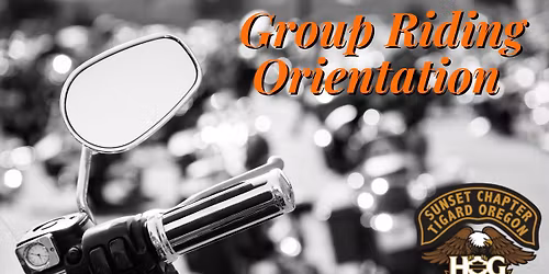 Group Riding Orientation