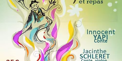 Tchoya, soir\u00e9e contes musique et repas 