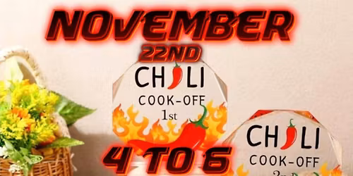 Help Celebrate Our 1st Year Anniversary Party! Chili Cookoff!!