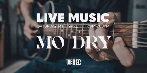 LIVE MUSIC at The Rec with Mo