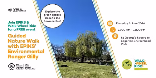 FREE Guided Nature Walk to Edgerton & Greenhead Park