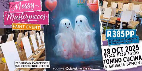 Messy Masterpieces Paint Night @ Tonino Cucina Benoni