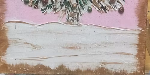 Textured Tree (10x20 Canvas)