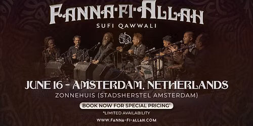 Music of the Mystics: Sufi Qawwali night with Fanna-Fi-Allah