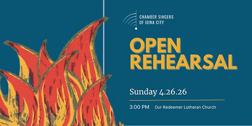 Open Rehearsal \u2014 Come sing with us for an afternoon! 