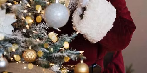 Santa at Thunder Alley - With Cocoa Bar!