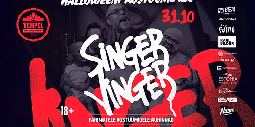 HALLOWEENI KOST\u00dc\u00dcMIPIDU SINGER VINGERIGA\ud83d\udc7b