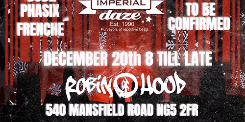 Imperial Daze presents Barcode Red