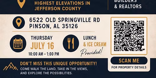 Mountain Ridge Development Tour & Lunch
