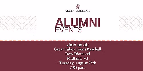 Scots Alumni, Family, and Friends at Great Lakes Loons Baseball