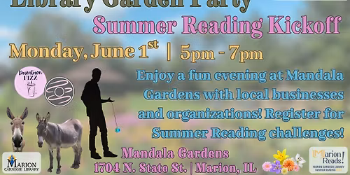 Library Garden Party: Summer Reading Kickoff