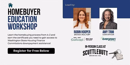 Homebuyer Class at Scuttlebutt Brewing - FREE LUNCH INCLUDED