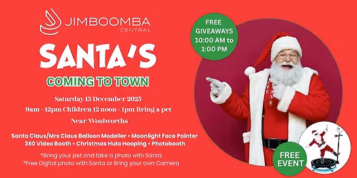 Santa is Coming to Town 2025