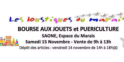 Bourse aux jouets et \u00e0 la pu\u00e9riculture