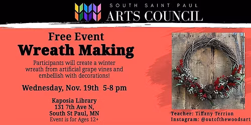 Free Wreath Making Event