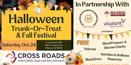 CRUMC Halloween Trunk-Or-Treat & Fall Festival