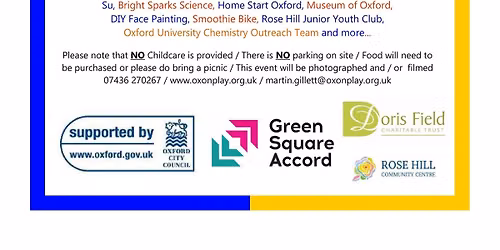 Rose Hill Play & Activity Day 