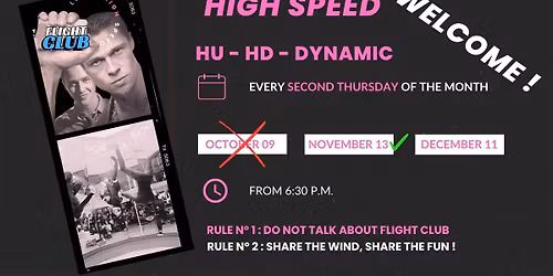 Flight Club - High Speed November Edition