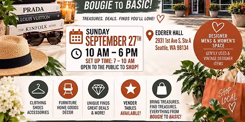 Ederer Hall's Rummage Sale