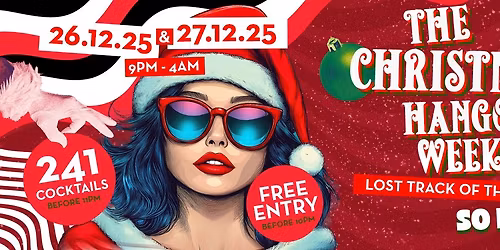 \ud83c\udf89 The Christmas Hangover Weekend!\ud83c\udf89