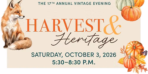 Harvest & Heritage Annual Fundraising Auction