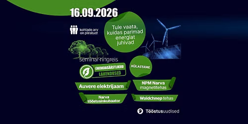 Seminar-ringreis "Energias\u00e4\u00e4stlikud lahendused 2026"