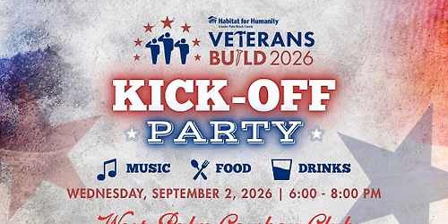 Veterans Build Kick-off Party
