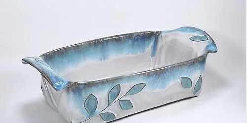 Bread Loaf Pan- Handbuilding Pottery Class