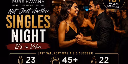 Singles Mixer Dance Night @ Pure Havana