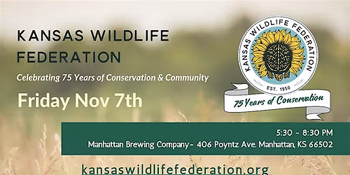 Kansas Wildlife Federation 75th Anniversary Celebration