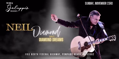 Neil Diamond Tribute- Diamond Dreams