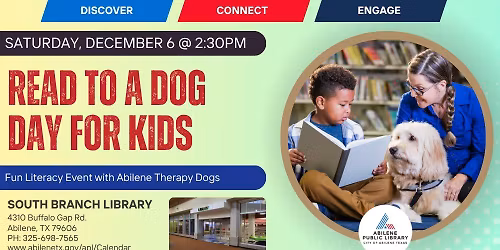 Read to a Dog Day (South Branch)