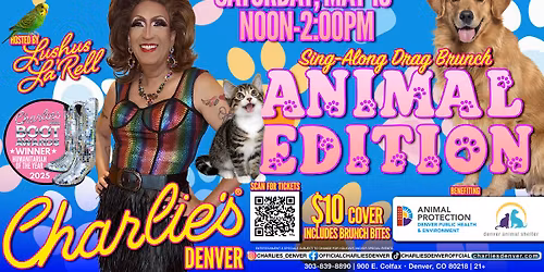 Charlie's Drag Brunch - Animal Edition 