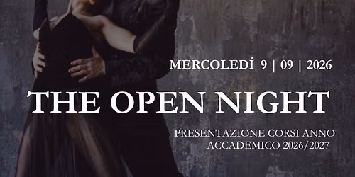 THE OPEN NIGHT - Evento gratuito