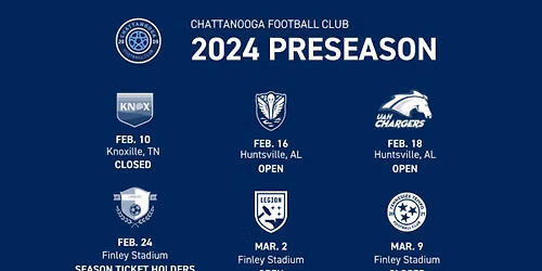 Huntsville City FC vs. Chattanooga FC