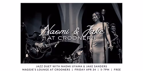 Naomi Uyama & Jake Sanders at Maggie's Lounge