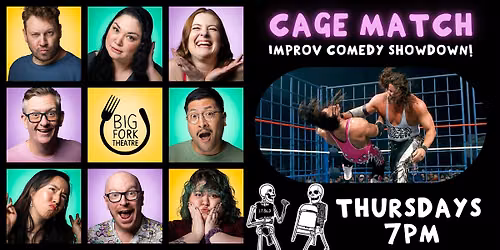 Cage Match: Improv Comedy Showdown PLUS Women's Show