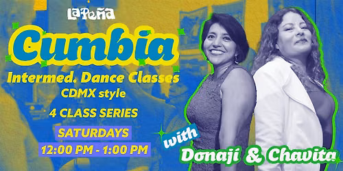 Cumbia Intermediate Dance Class Series - CDMX style